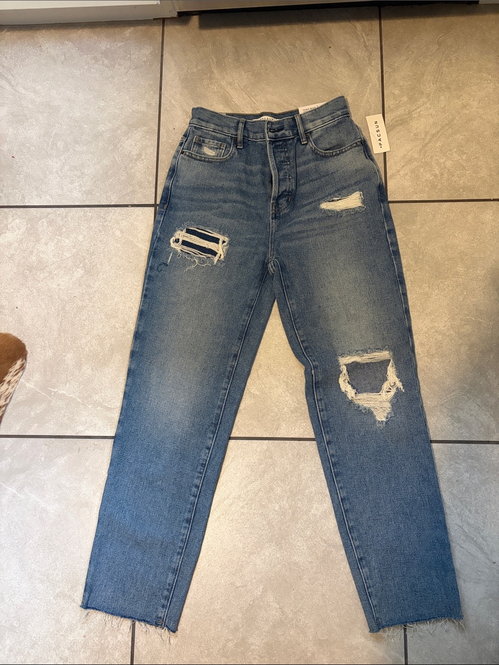 PacSun High Rise Straight Jeans
